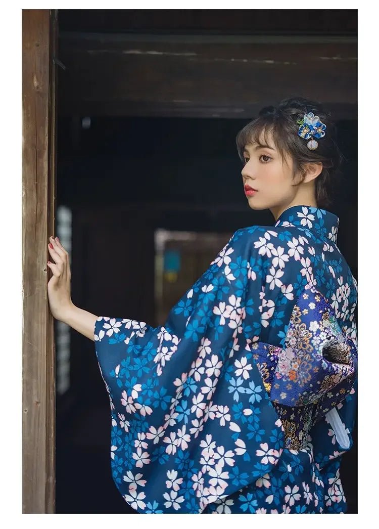 Japanese kimono waist seal Yukata belt gorgeous brocade bow belt styling knot waist seal - Image 23