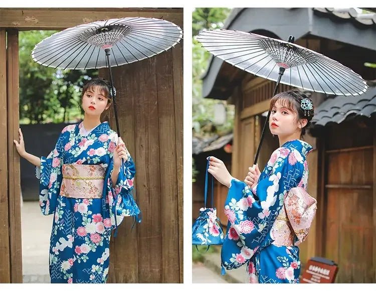 Japanese kimono waist seal Yukata belt gorgeous brocade bow belt styling knot waist seal - Image 16