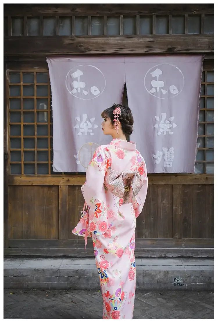 Japanese kimono waist seal Yukata belt gorgeous brocade bow belt styling knot waist seal - Image 28