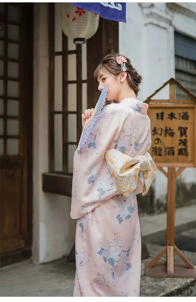 Japanese kimono waist seal Yukata belt gorgeous brocade bow belt styling knot waist seal - Image 6