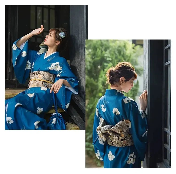 Japanese kimono waist seal Yukata belt gorgeous brocade bow belt styling knot waist seal - Image 10